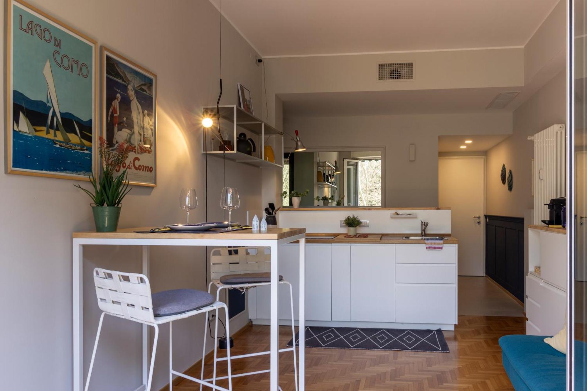 Ferienwohnung Cosy In The Park Como Exterior foto